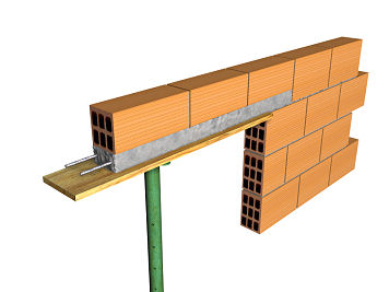 Precio en Colombia de m² de Hoja exterior de fachada, de mampostería de