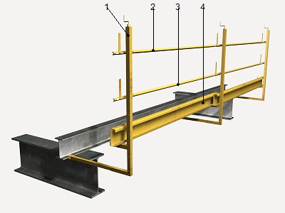 Precio en Colombia de m de Sistema provisional de protección de borde