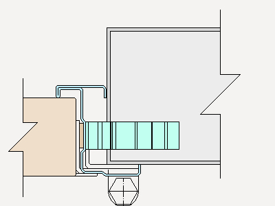Precio en Colombia de Ud de Puerta interior abatible, de acero