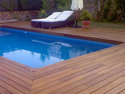 Precio en Colombia de m² de Tarima de madera para exterior. Generador